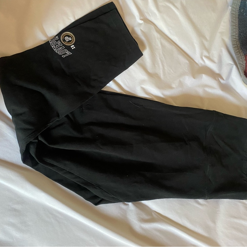 PINK Victoria's Secret Black Leggings